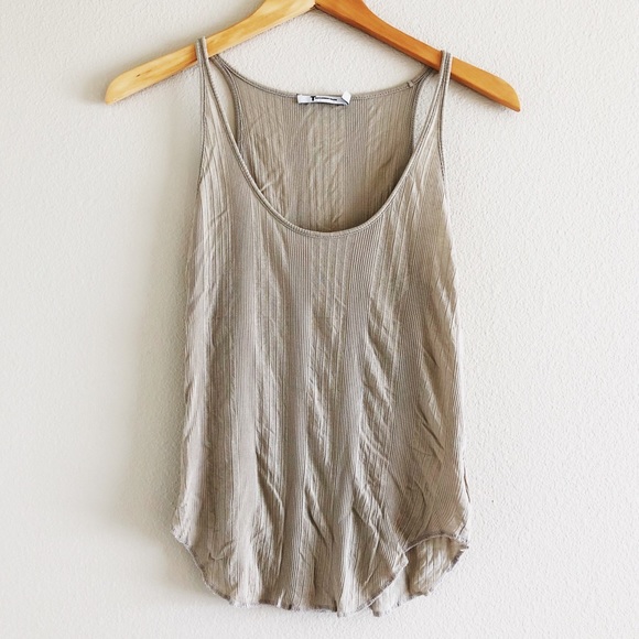 Alexander Wang Tops - T Alexander Wang | Textured Cami Tank Top L